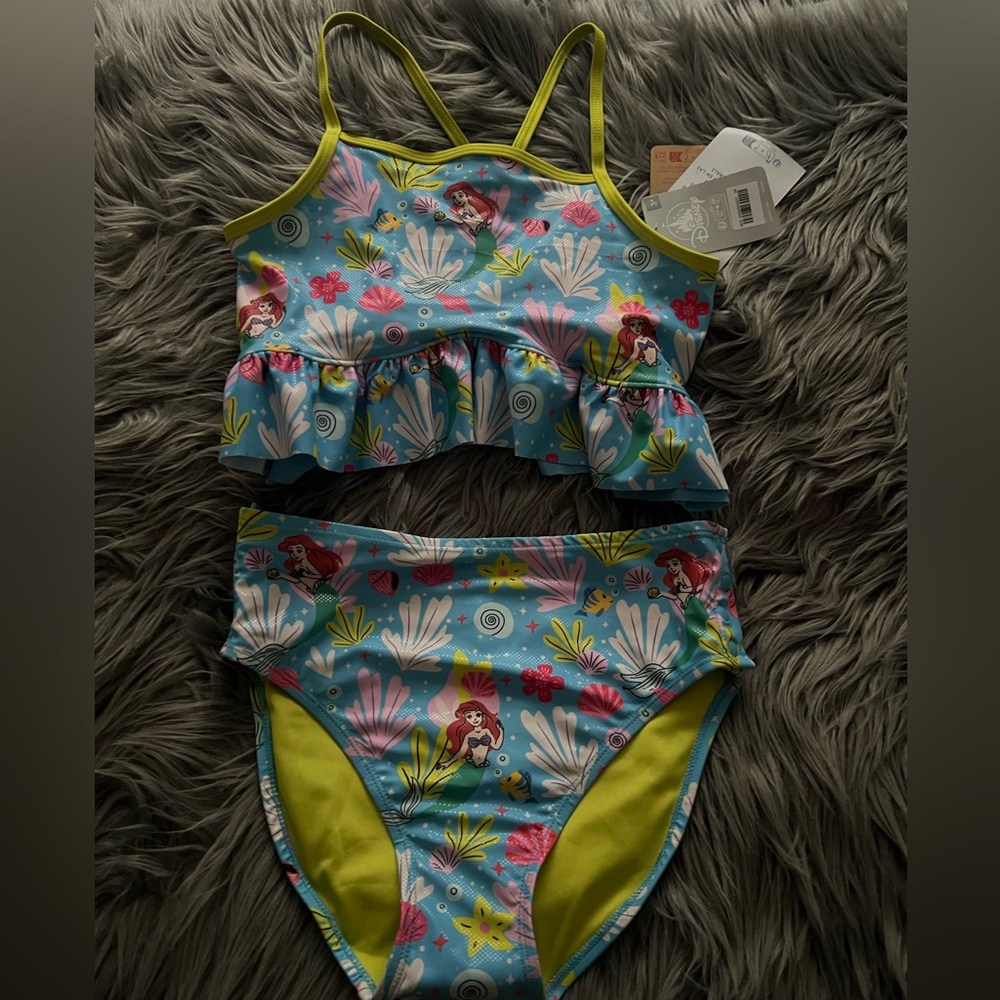 Disney Ariel Kids Bikini - Blue and Yellow Sold on another site
